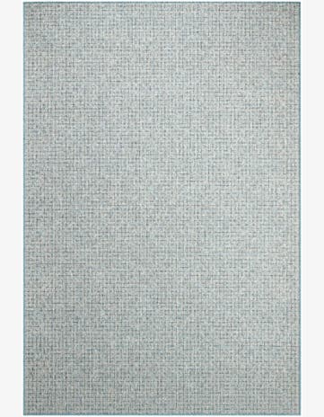 6' x 9' Easy-Clean Checkered Indoor / Outdoor Rug