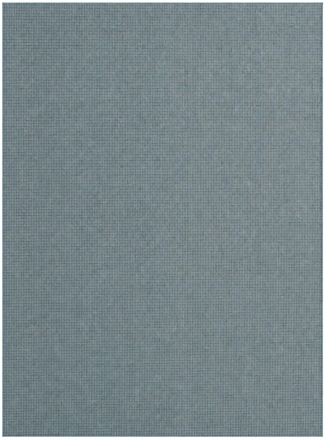 9' x 12' Easy-Clean Checkered Indoor / Outdoor Rug