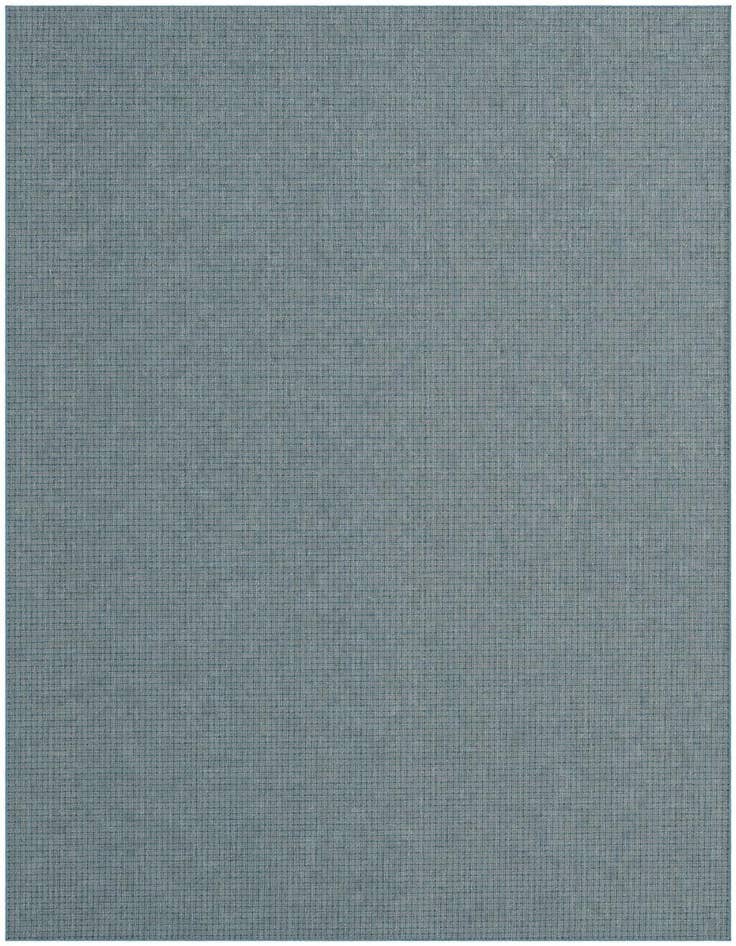 Detail image of 9' x 12' Easy-Clean Checkered Indoor / Outdoor Rug