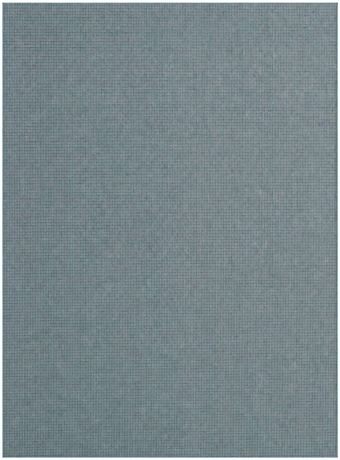 9' x 12' Easy-Clean Checkered Indoor / Outdoor Rug