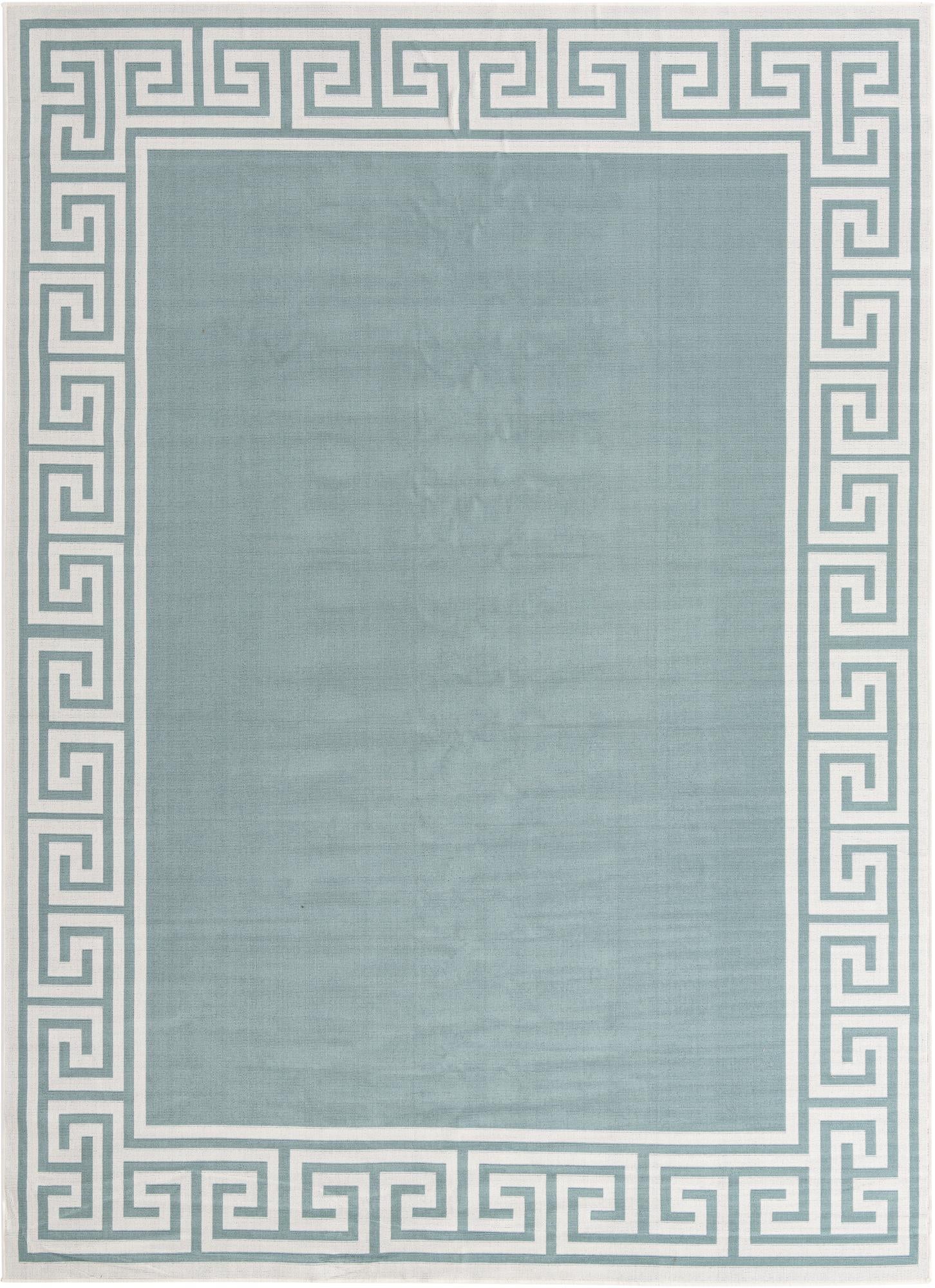 9' x 12' Easy-Clean Coastal Indoor / Outdoor Rug
