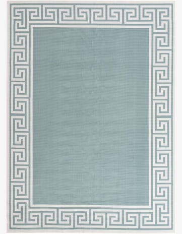 9' x 12' Easy-Clean Coastal Indoor / Outdoor Rug