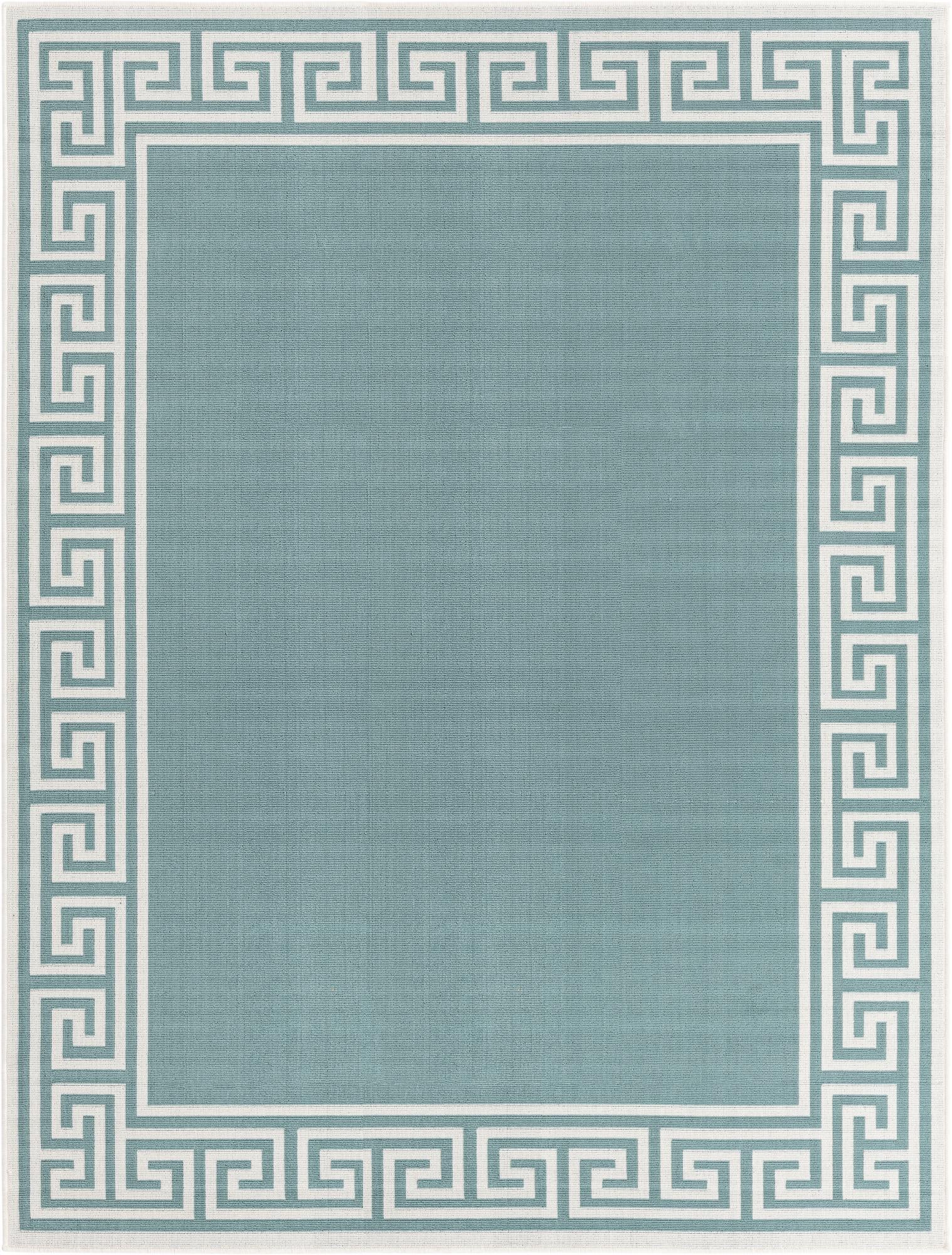 7' 10 x 10' Easy-Clean Coastal Indoor / Outdoor Rug