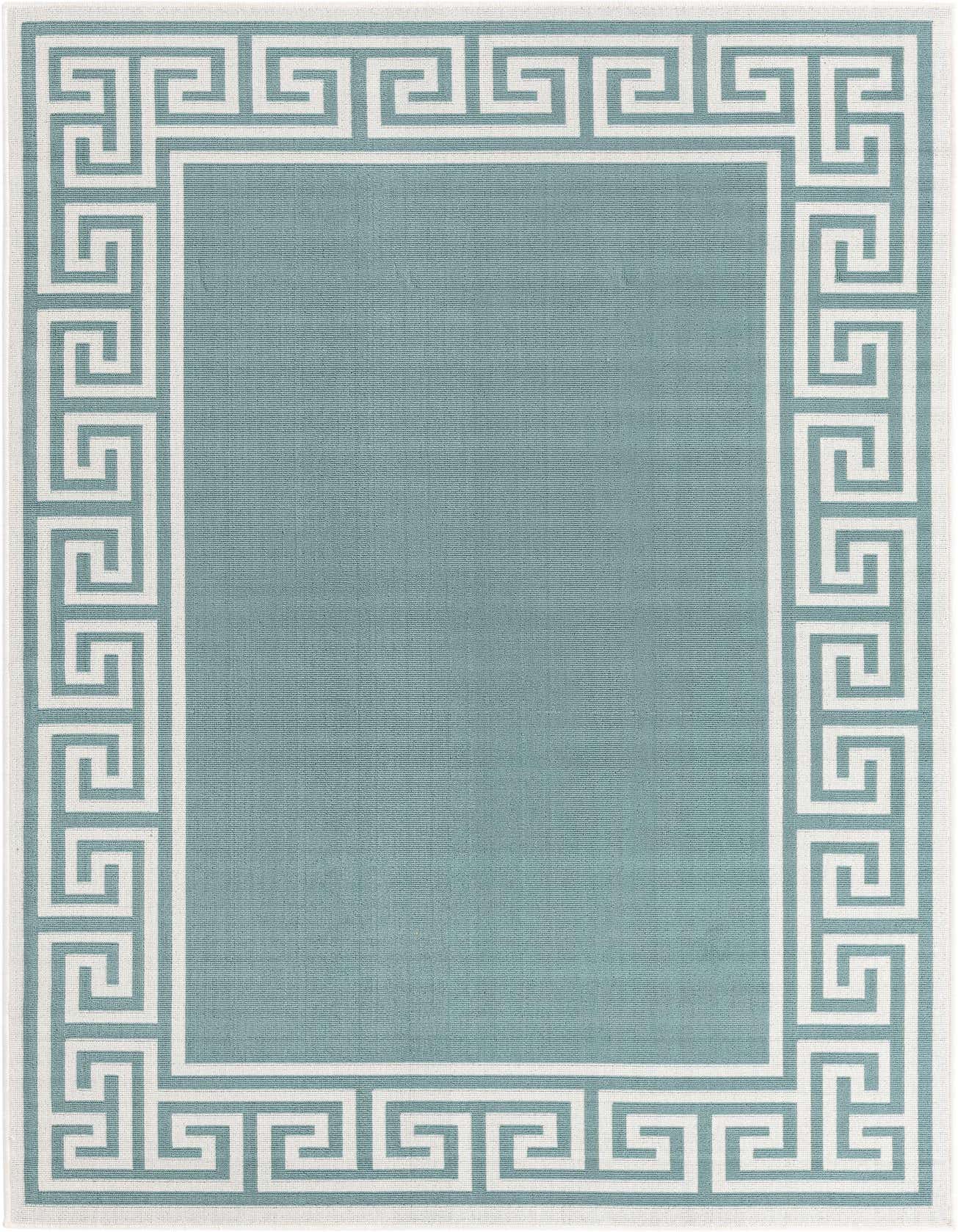 5' 3 x 8' Easy-Clean Coastal Indoor / Outdoor Rug
