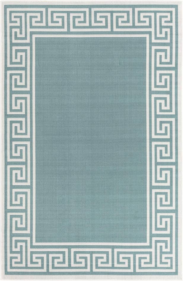 Detail image of 5' 3 x 8' Easy-Clean Coastal Indoor / Outdoor Rug