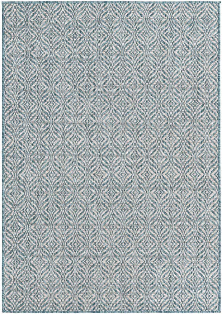 4' x 6' Easy-Clean Lattice Indoor / Outdoor Rug