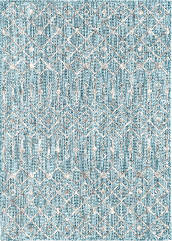 3' x 5' 3 Easy-Clean Lattice Indoor / Outdoor Rug