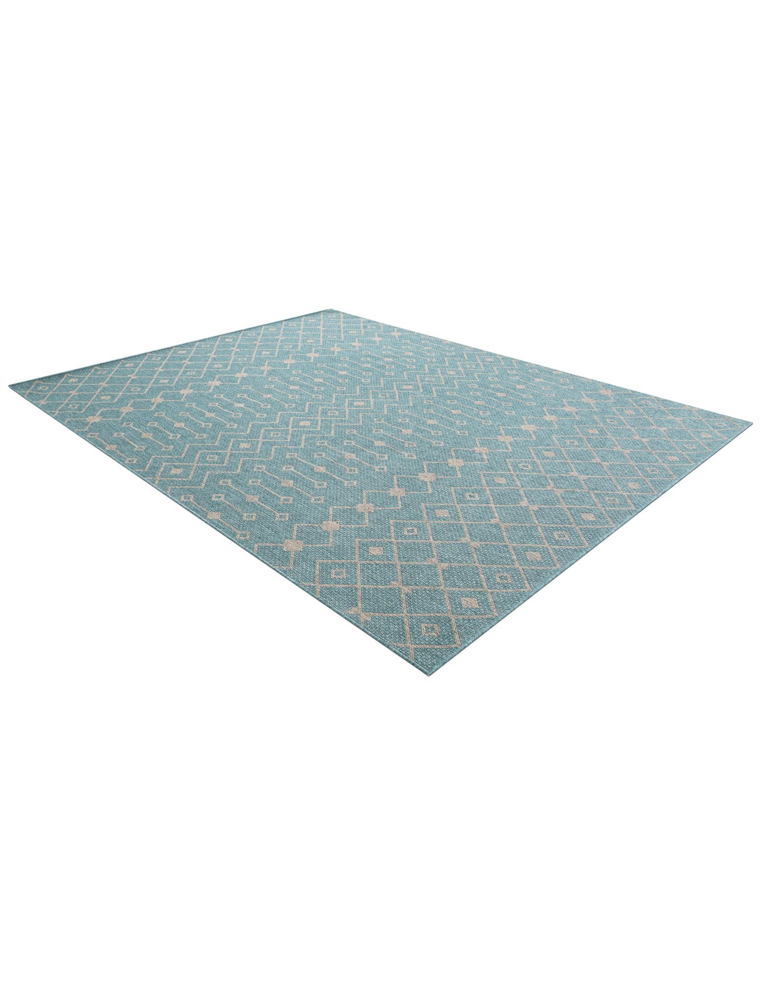 7' 10 x 10' Easy-Clean Lattice Indoor / Outdoor Rug