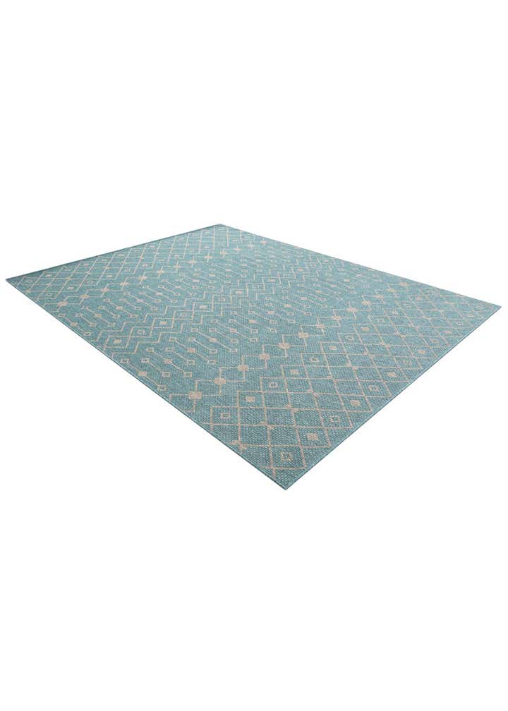 7' 10 x 10' Easy-Clean Lattice Indoor / Outdoor Rug