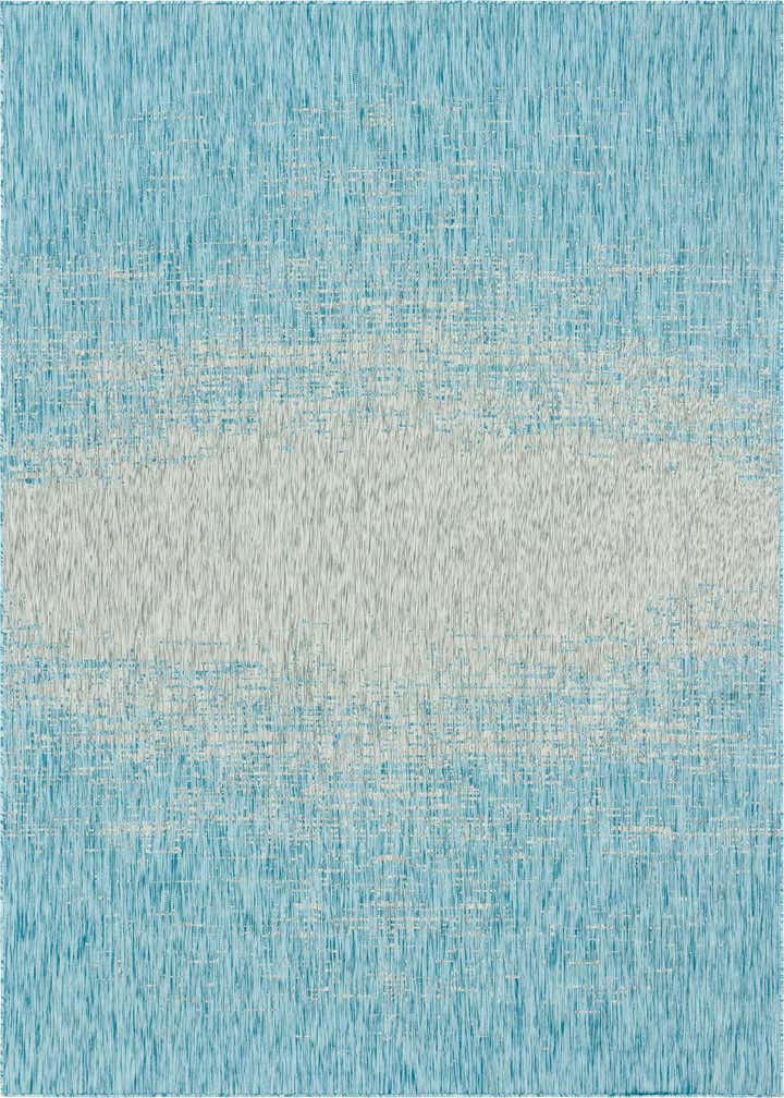9' x 12' Easy-Clean Modern Indoor / Outdoor Rug