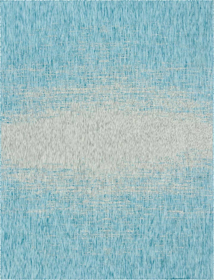 Detail image of 9' x 12' Easy-Clean Modern Indoor / Outdoor Rug