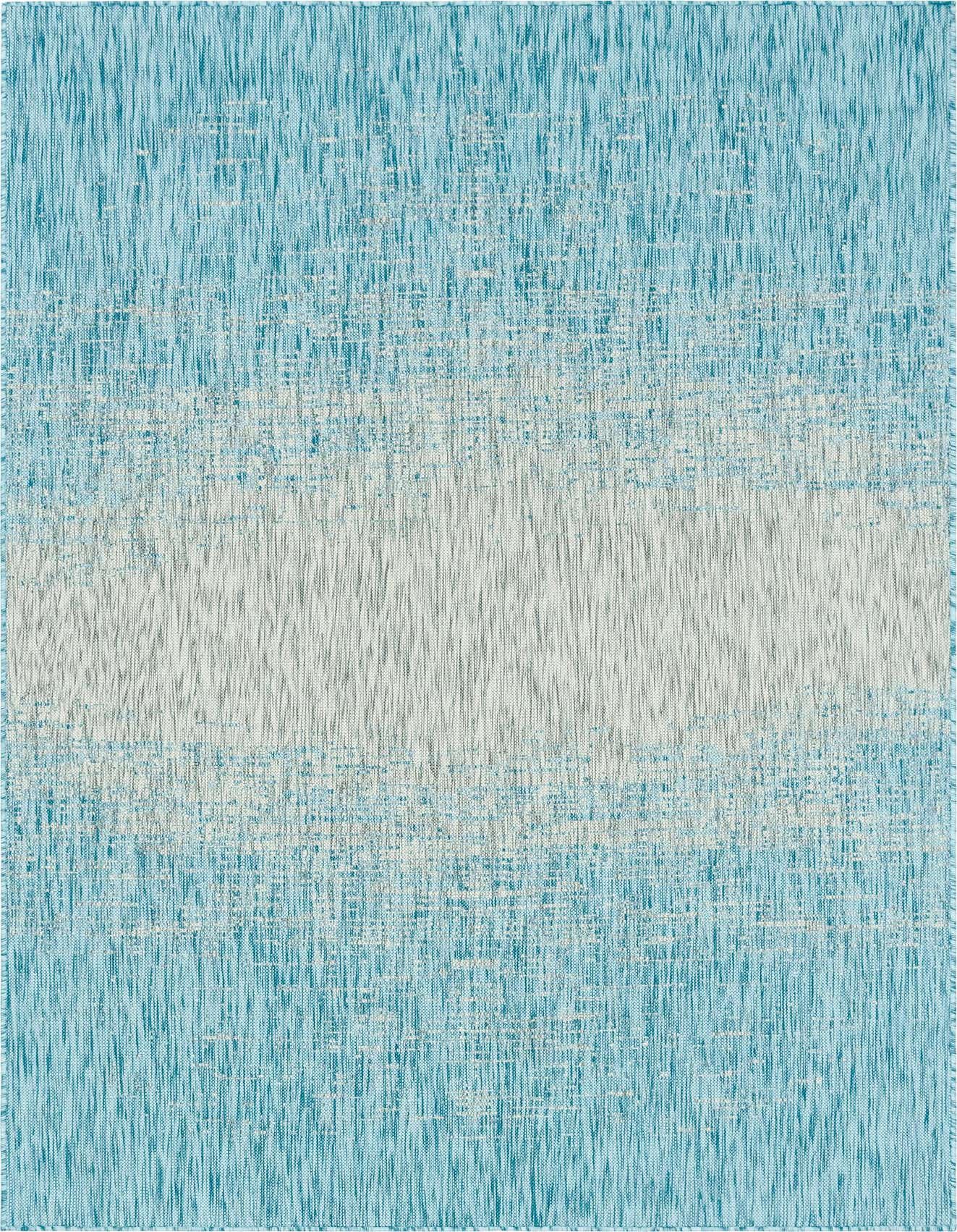 6' x 9' Easy-Clean Modern Indoor / Outdoor Rug
