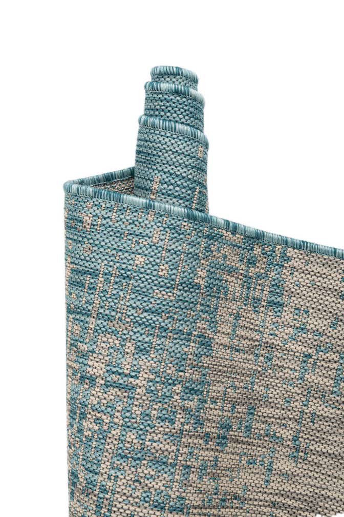 7' x 10' Easy-Clean Modern Indoor / Outdoor Rug