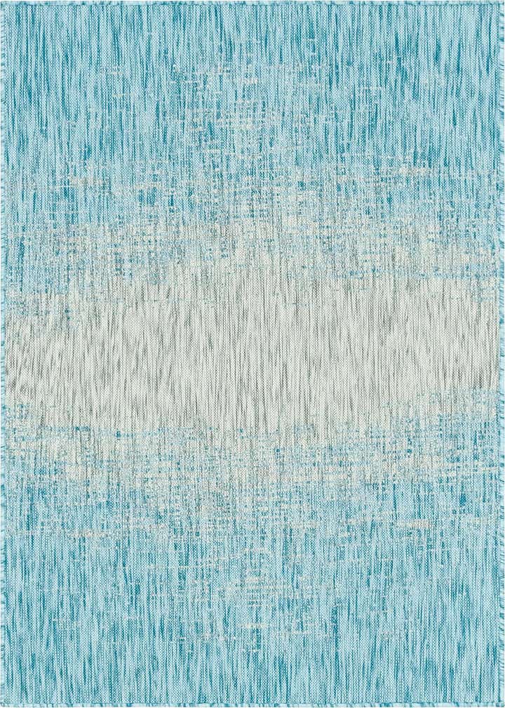 4' x 6' Easy-Clean Modern Indoor / Outdoor Rug