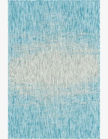 4' x 6' Easy-Clean Modern Indoor / Outdoor Rug