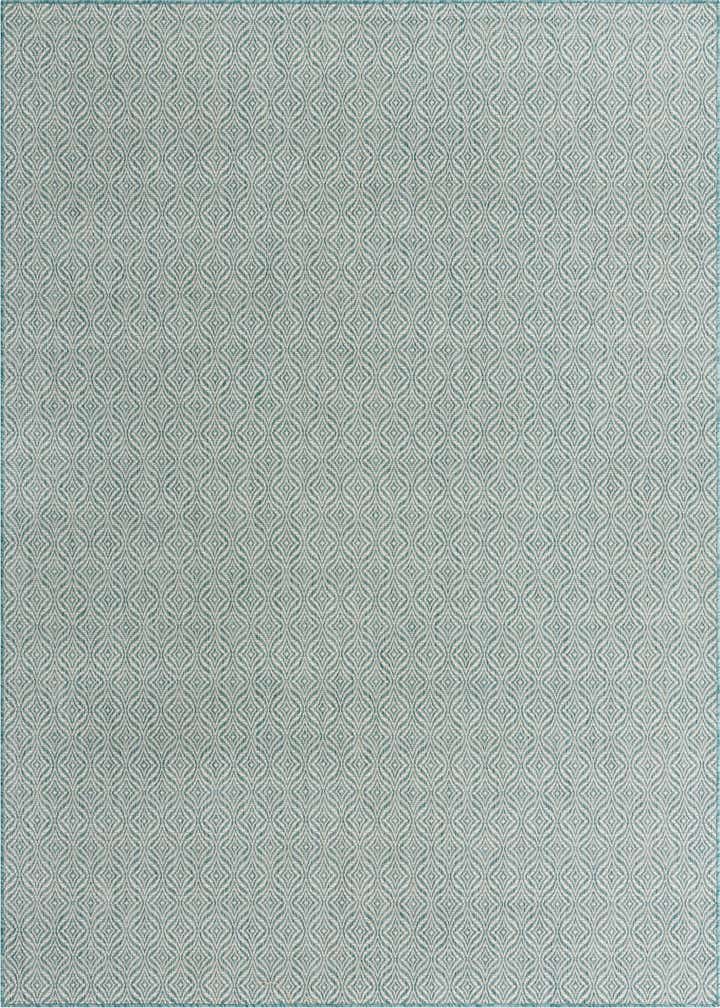 9' x 12' Easy-Clean Trellis Indoor / Outdoor Rug