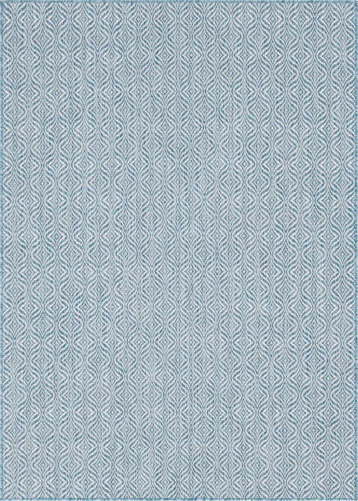 6' x 9' Easy-Clean Trellis Indoor / Outdoor Rug