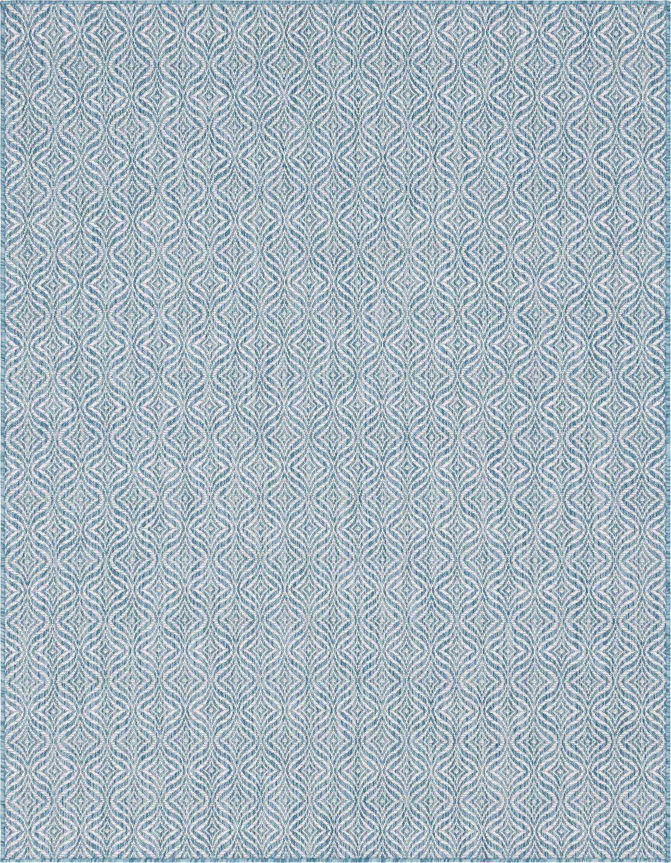 6' x 9' Easy-Clean Trellis Indoor / Outdoor Rug