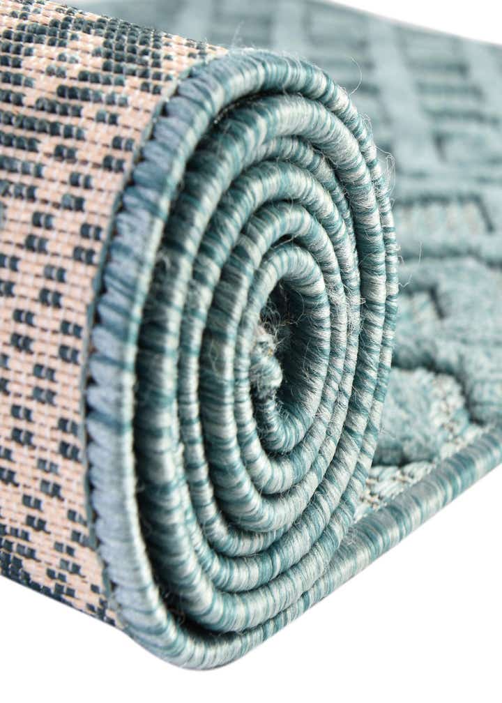 4' x 6' Easy-Clean Trellis Textured Indoor / Outdoor Rug