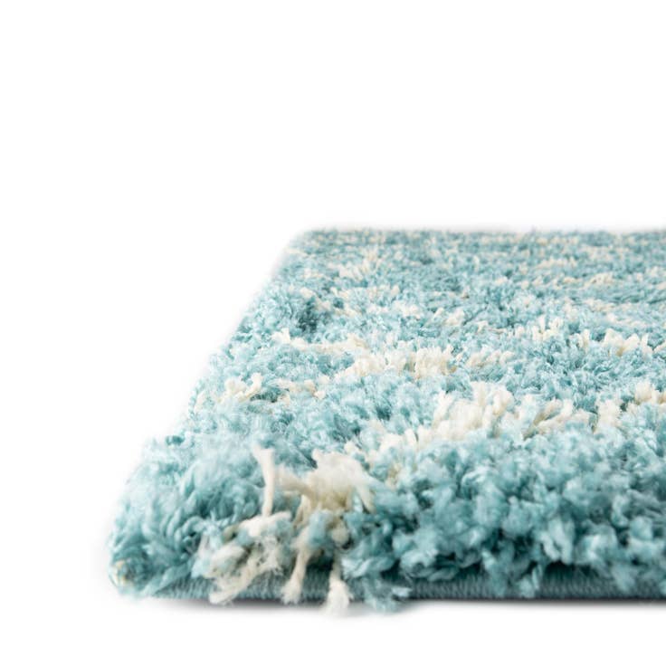 Detail image of 2' x 3' Trellis Shag Rug
