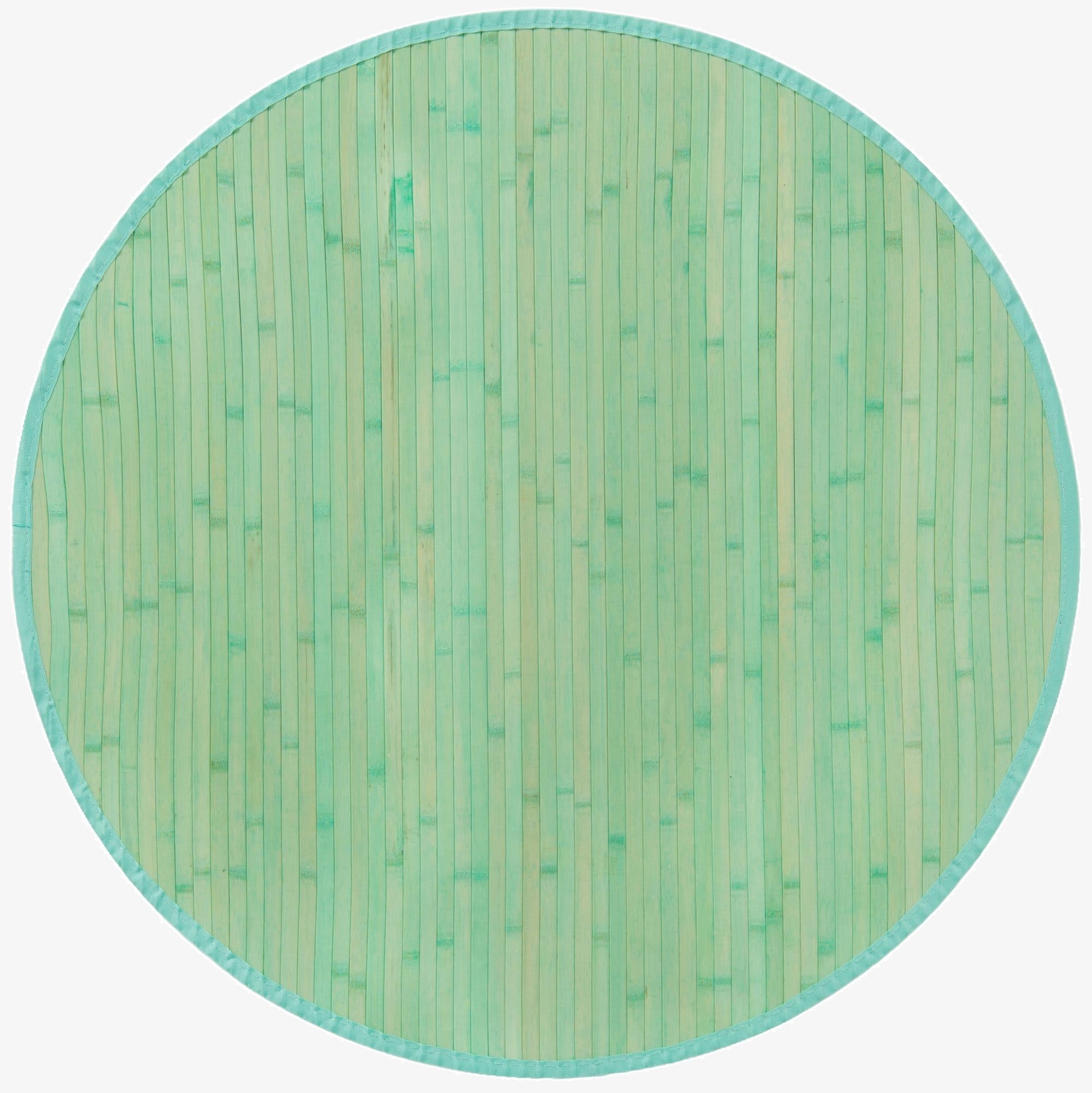 3' 3 x 3' 3 Bamboo Round Rug