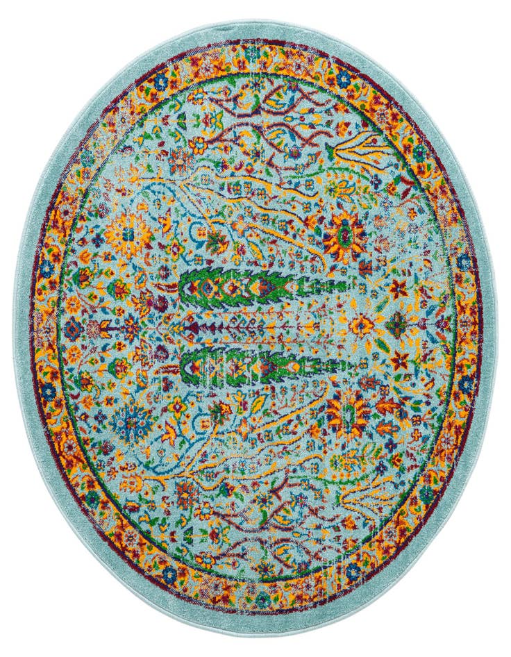 Detail image of 4' x 4' Calypso Round Rug