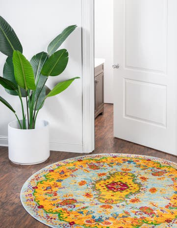 7' 10 x 7' 10 Calypso Round Rug