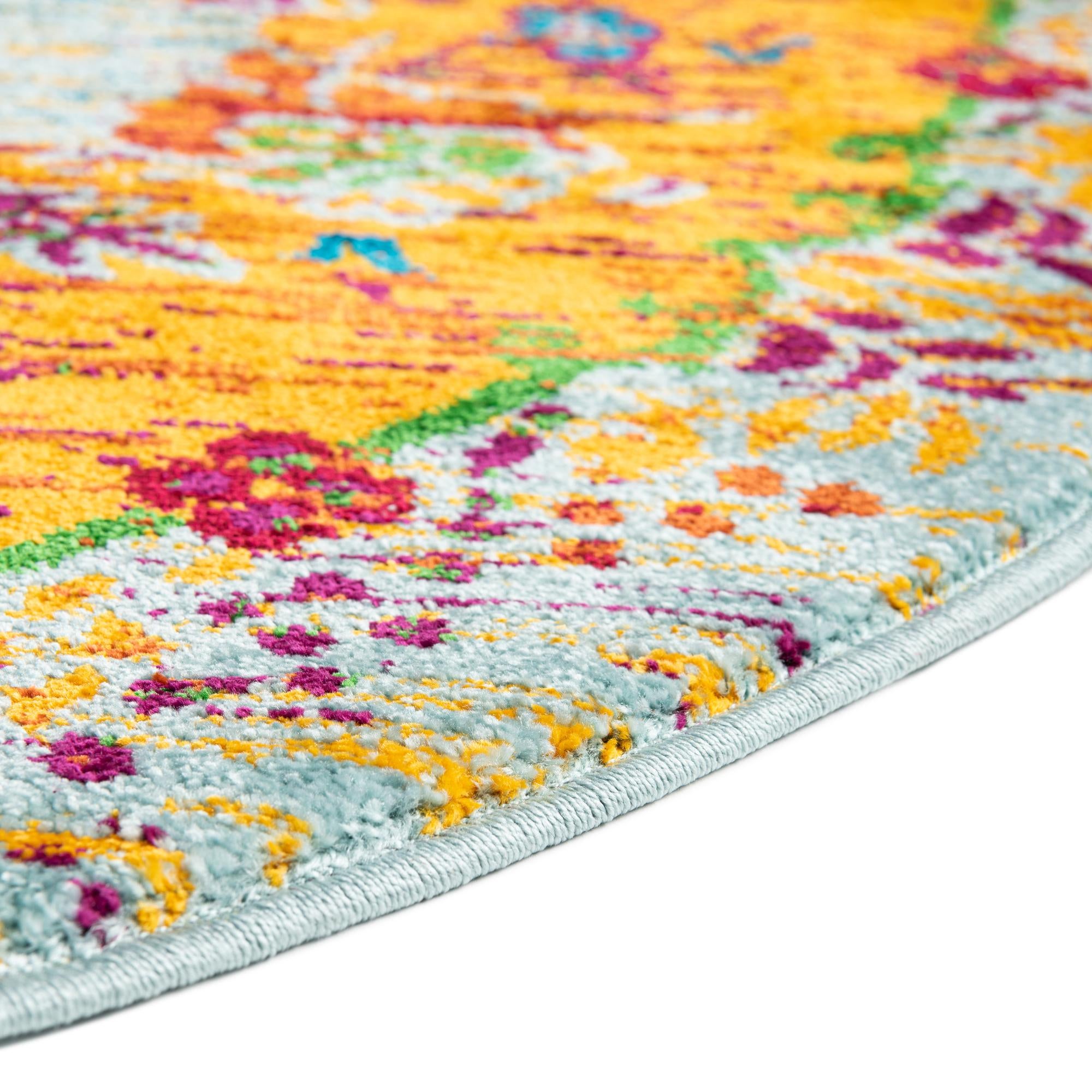 4' x 4' Calypso Round Rug