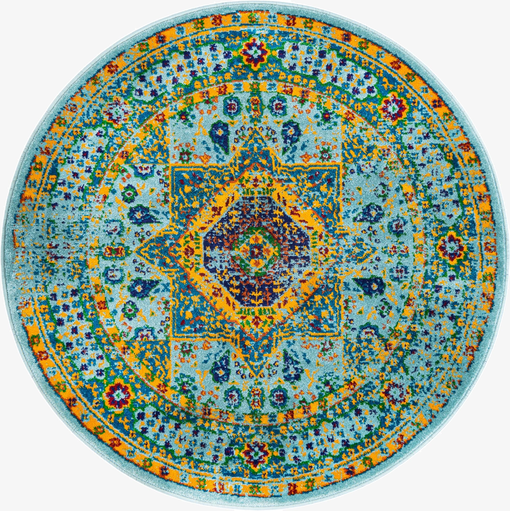 125cm x 125cm Calypso Round Rug