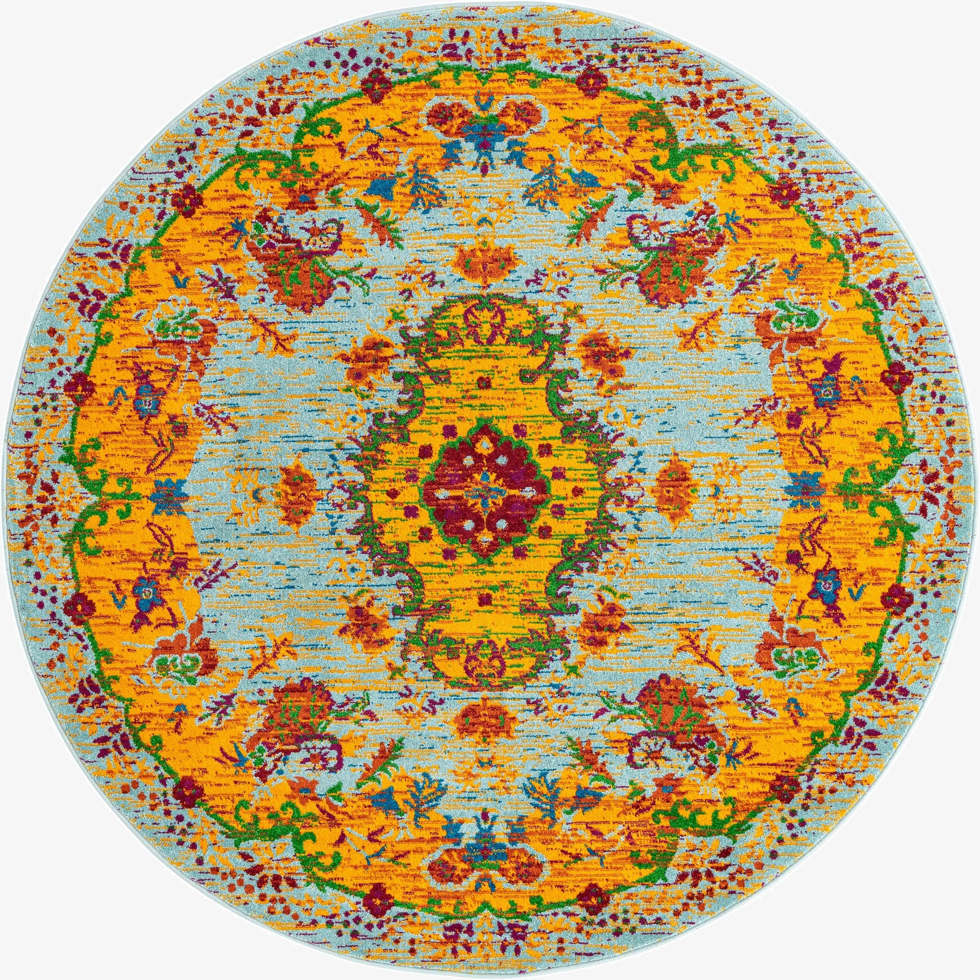 5' 3 x 5' 3 Calypso Round Rug