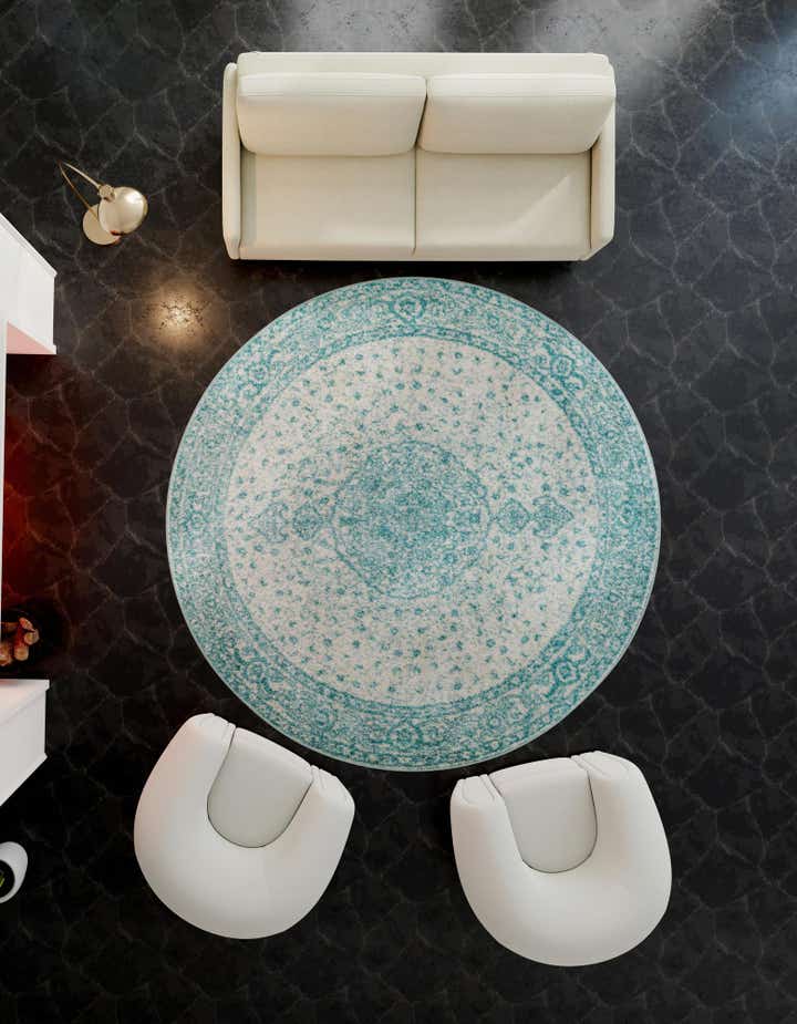 5' 3 x 5' 3 Dover Round Rug