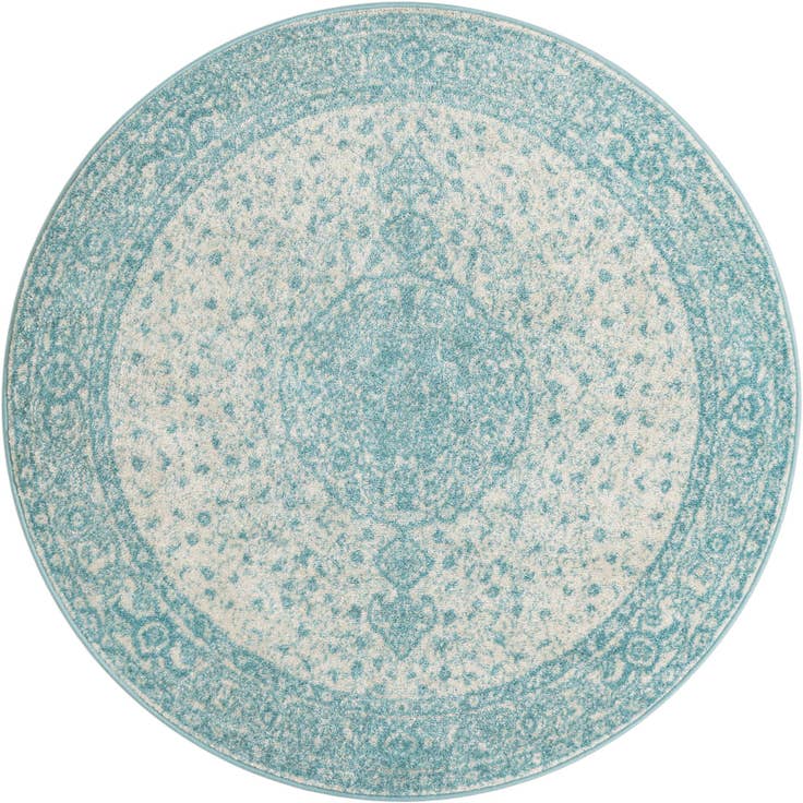 Detail image of 5' 3 x 5' 3 Dover Round Rug