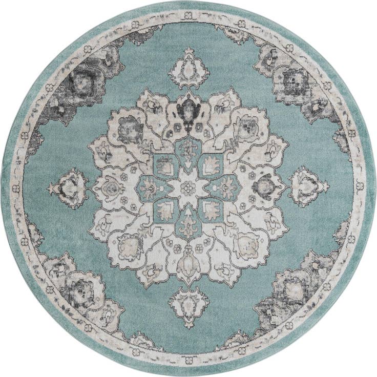 Detail image of 7' 10 x 7' 10 Parker Round Rug