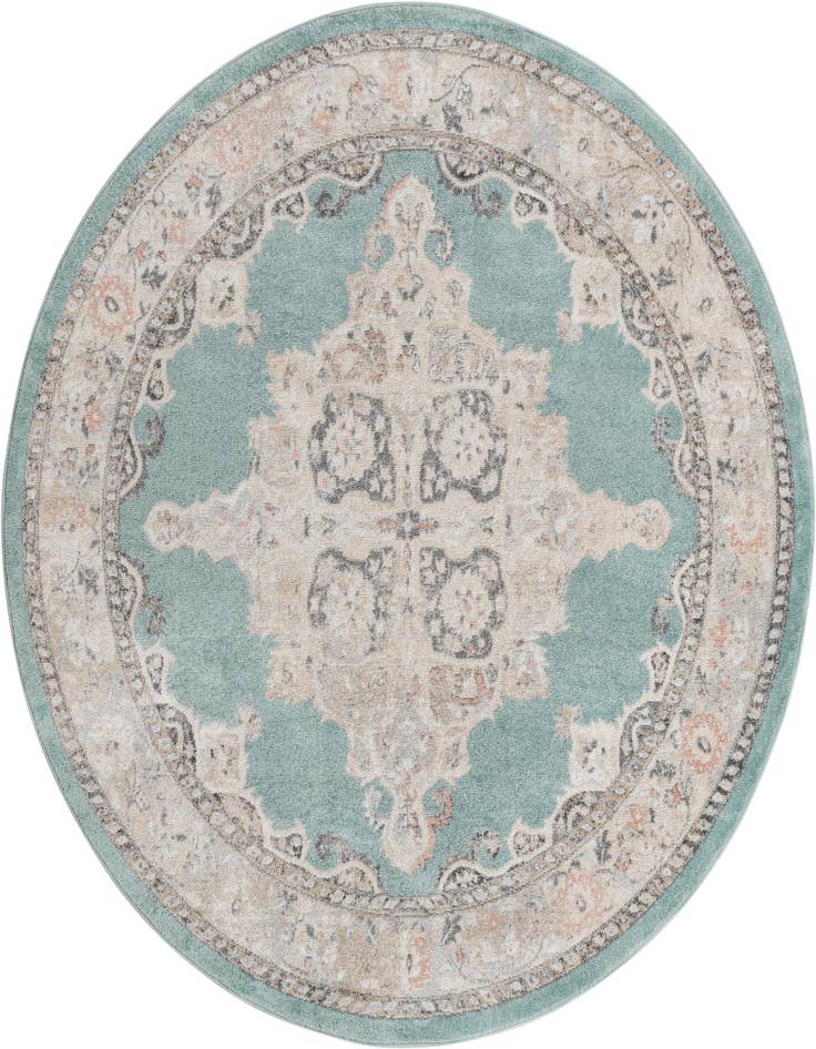 Detail image of 7' 10 x 7' 10 Parker Round Rug