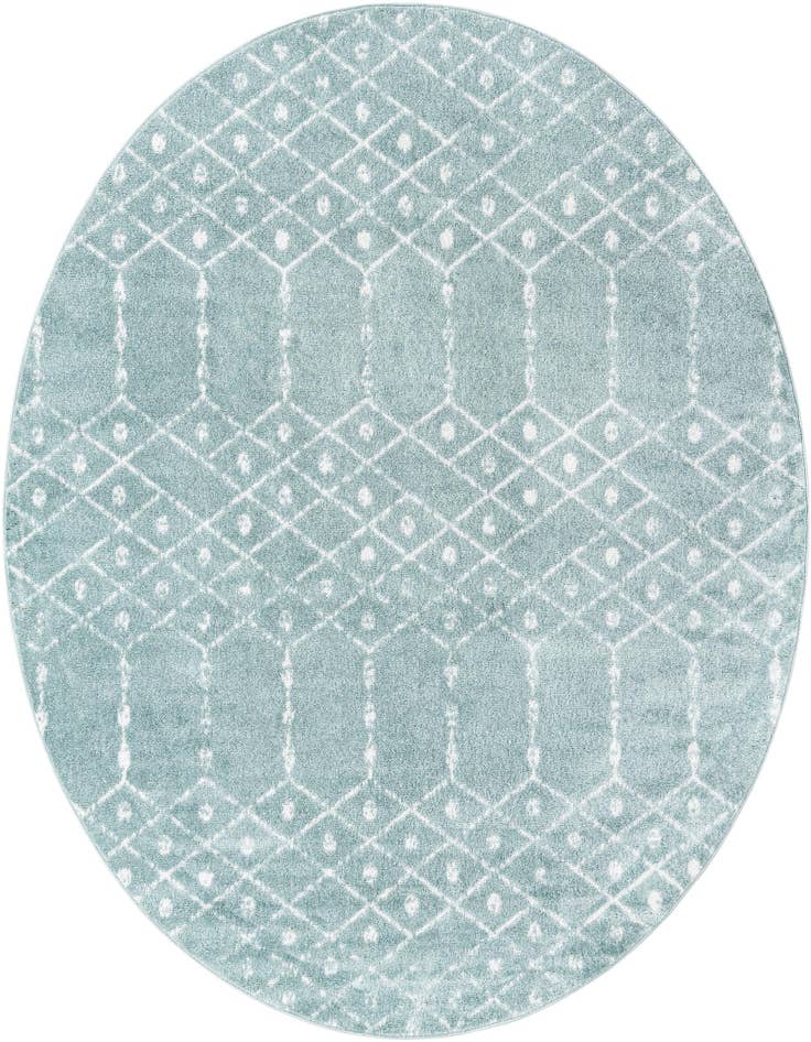 Detail image of 7' 10 x 7' 10 Paxon Trellis Round Rug