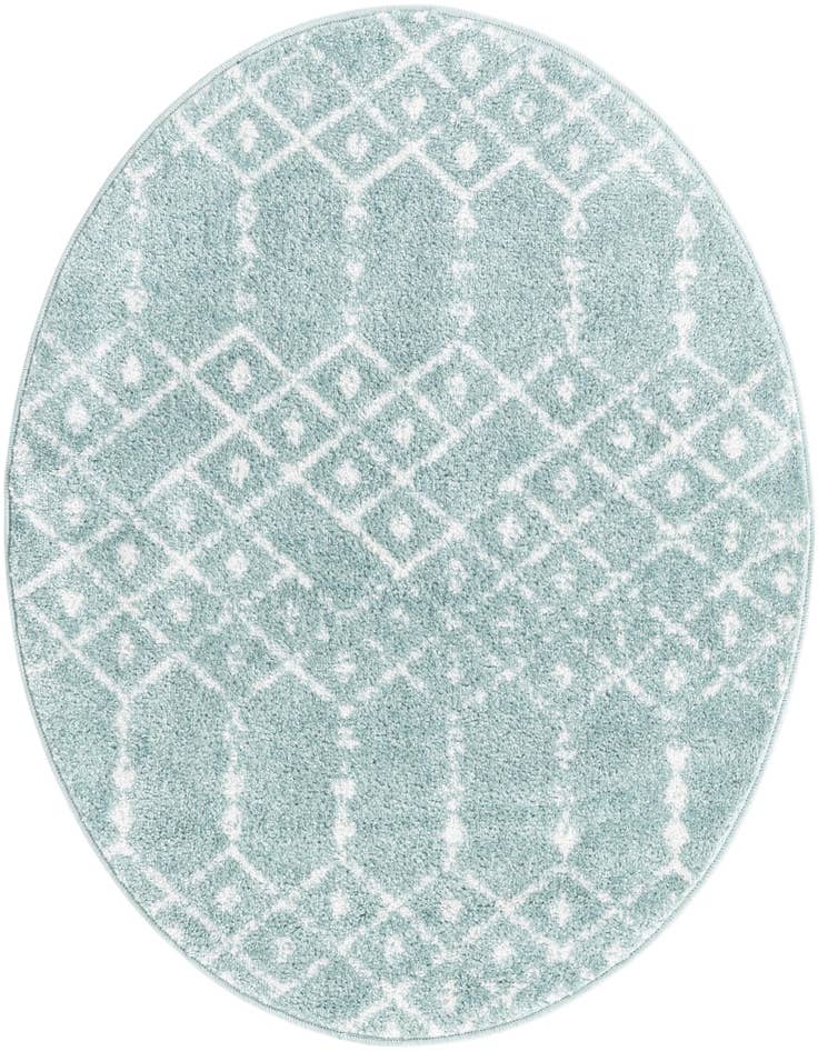 Detail image of 3' x 3' Paxon Trellis Round Rug