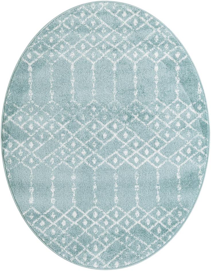 Detail image of 4' 1 x 4' 1 Paxon Trellis Round Rug