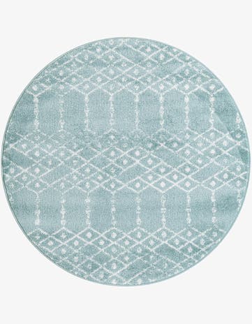 4' 1 x 4' 1 Paxon Trellis Round Rug