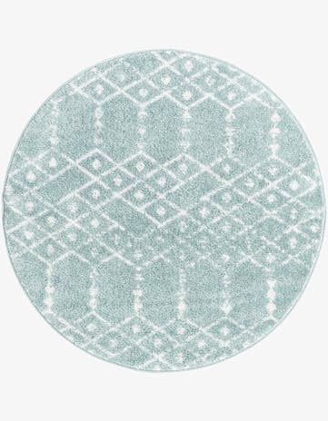 3' x 3' Paxon Trellis Round Rug