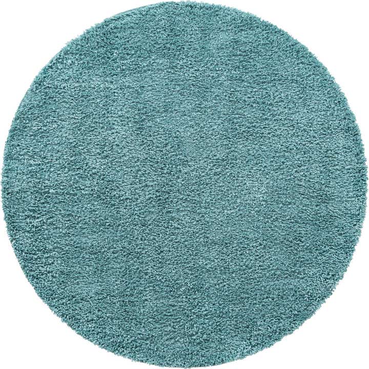 7' 10 x 7' 10 Zermatt Shag Round Rug