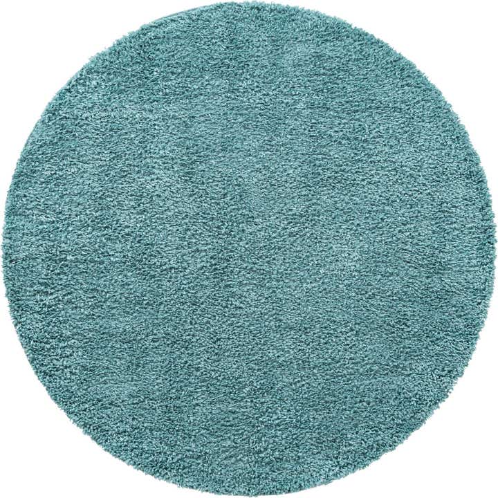 5' 3 x 5' 3 Zermatt Shag Round Rug
