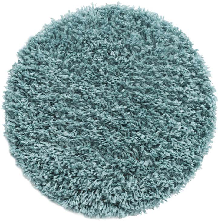 2' x 2' Zermatt Shag Round Rug