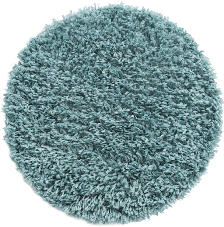 Detail image of 2' x 2' Zermatt Shag Round Rug