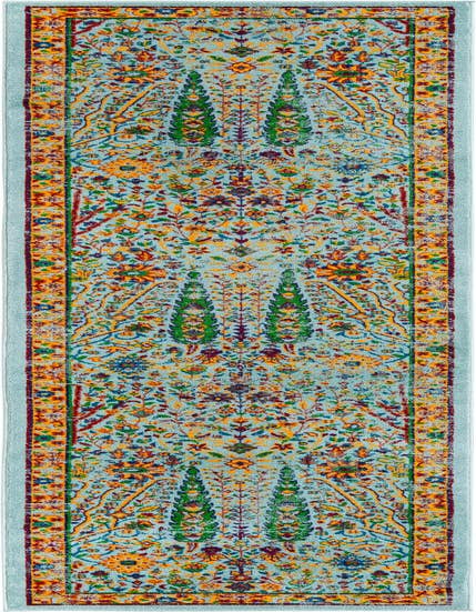 Detail image of 2' 7 x 10' Calypso Runner Rug