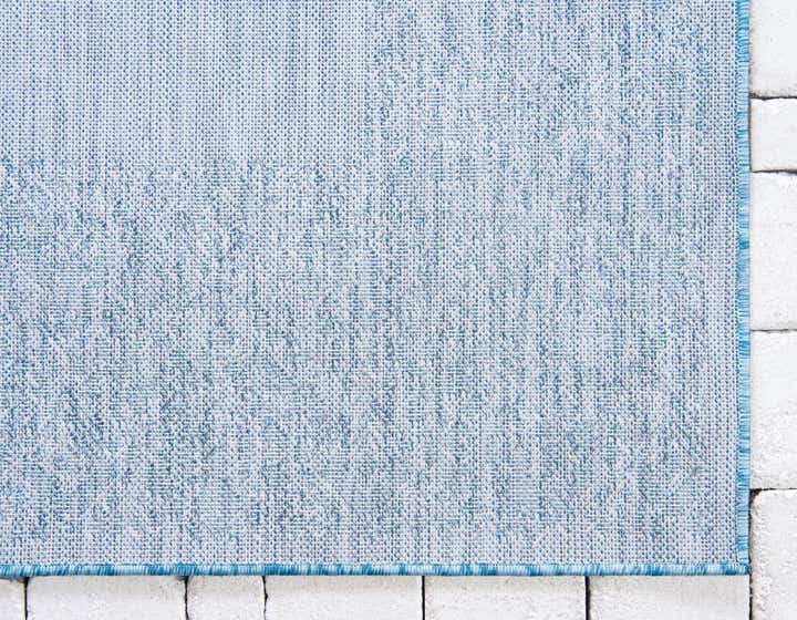 2' x 6' Easy-Clean Border Indoor / Outdoor Runner Rug