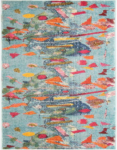 Detail image of 2' x 8' Washable Vivid Runner Rug