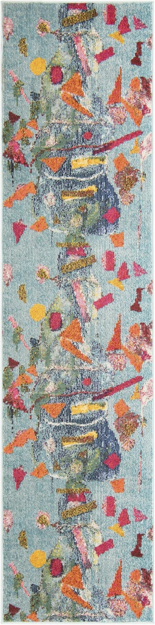 2' x 8'  Washable Vivid Runner Rug