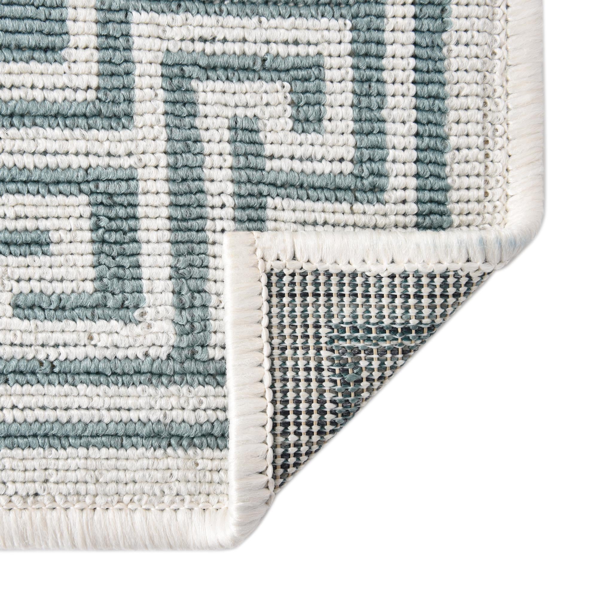7' 10 x 7' 10 Easy-Clean Coastal Indoor / Outdoor Square Rug