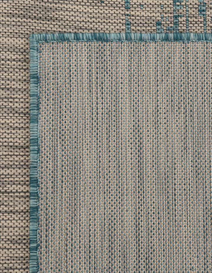 13' x 13' Easy-Clean Modern Indoor / Outdoor Square Rug