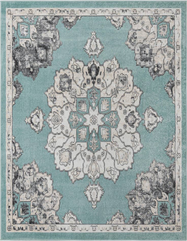 Detail image of 7' 10 x 7' 10 Parker Square Rug